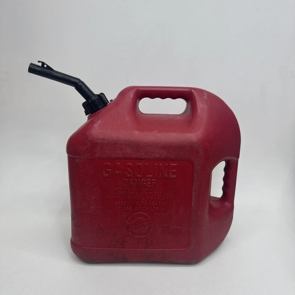 Blitz 5 Gallon Gas Can Preban Made in USA